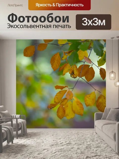 Фотообои осень