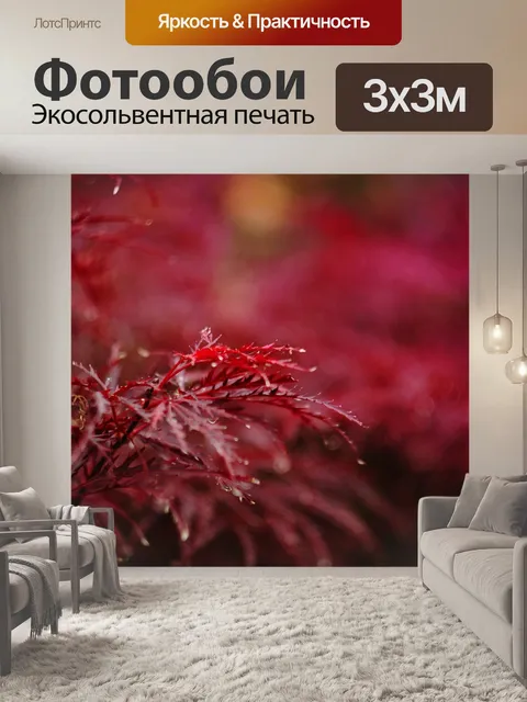 Фотообои Листья