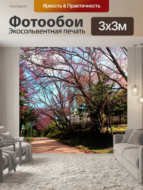 Фотообои Сакура Таиланд