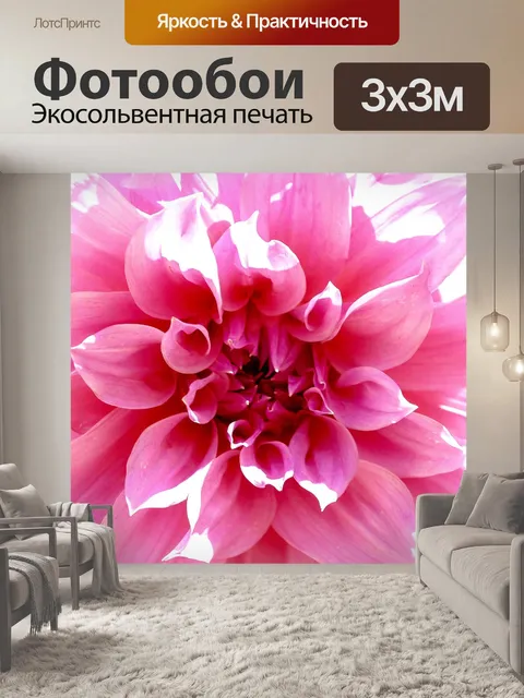 Фотообои цветник