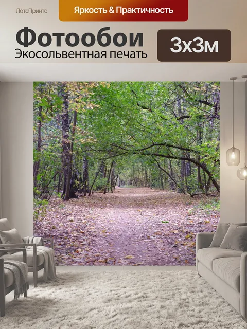 Фотообои лес