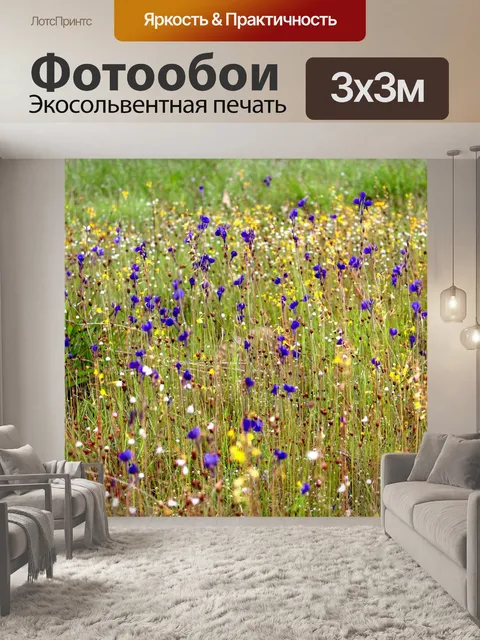 Фотообои дикие цветы, Таиланд