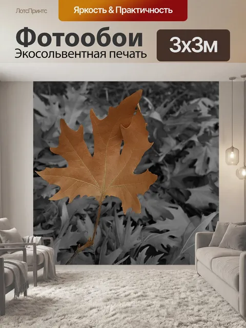 Фотообои Листья