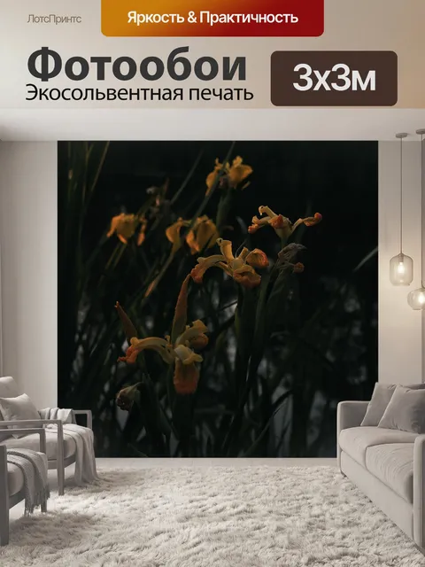 Фотообои Цветы