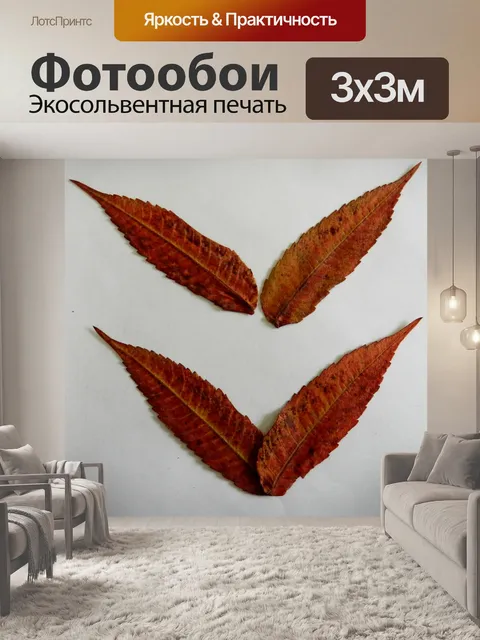 Фотообои Листья (8)