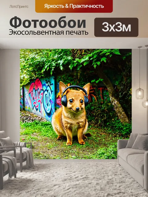 Фотообои природа в стиле панк