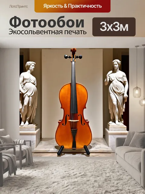 Фотообои редкий инструмент для игры на струнах