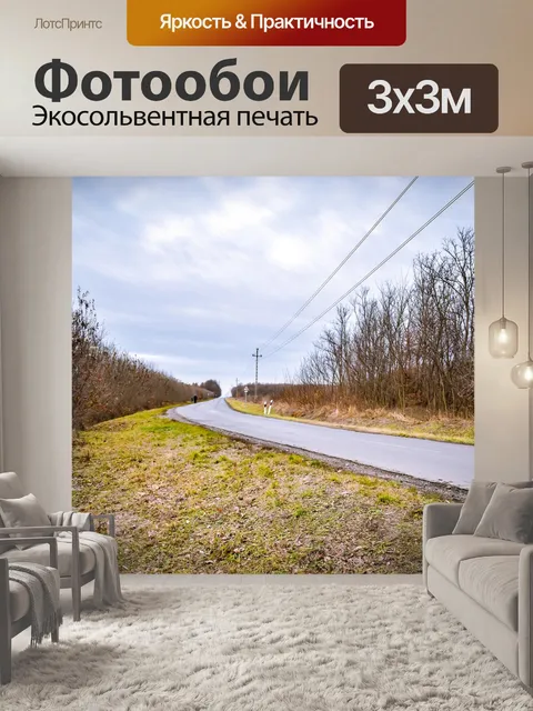 Фотообои Дорога