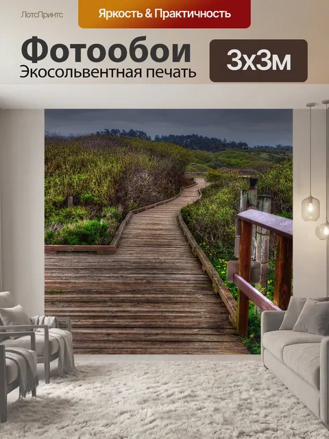 Фотообои Пешеходный мост