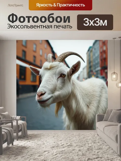 Фотообои в городе
