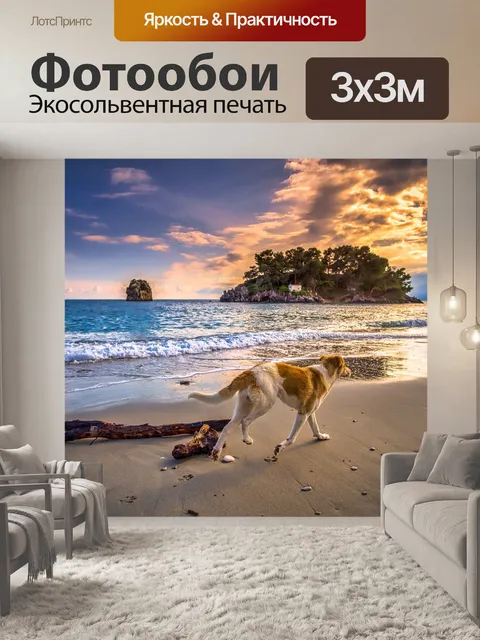 Фотообои Заход солнца