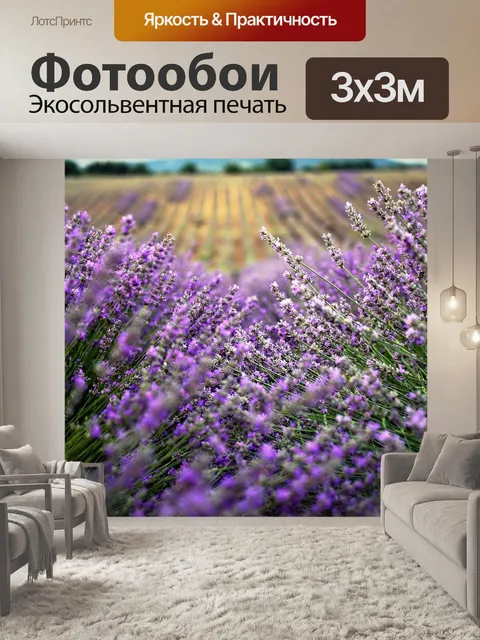 Фотообои Лаванда