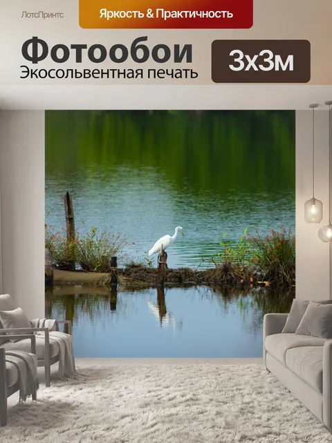 Фотообои Цапля