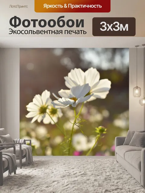 Фотообои Цветы