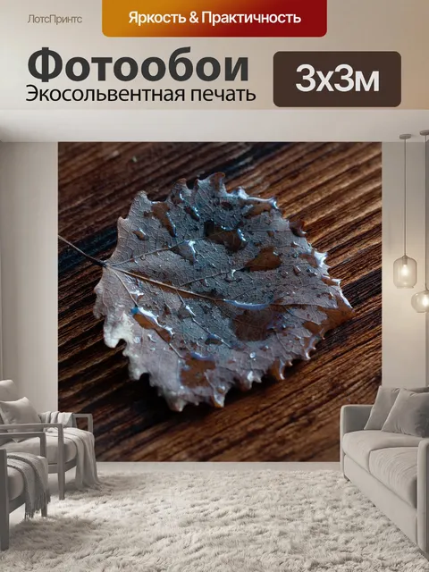Фотообои Лист
