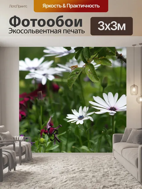 Фотообои Цветы