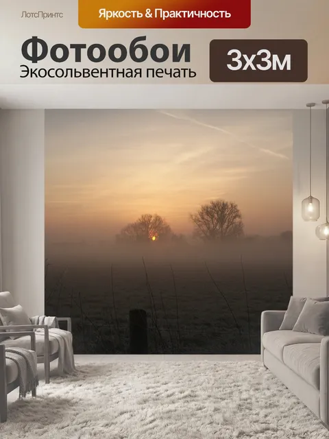 Фотообои Туман