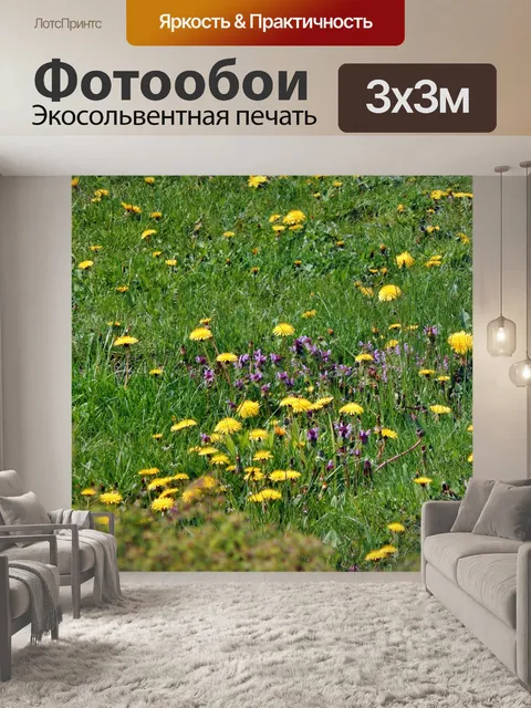 Фотообои Луг