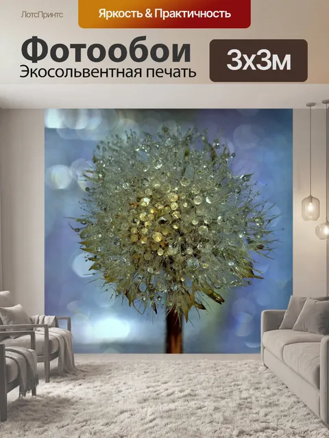 Фотообои Одуванчик