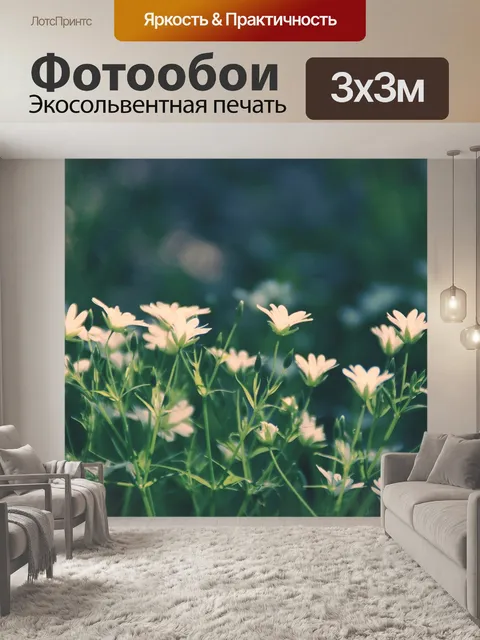 Фотообои Древесные анемоны
