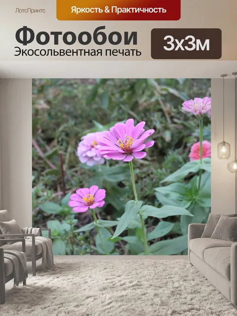 Фотообои Цветы