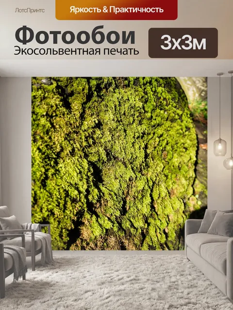 Фотообои Мох