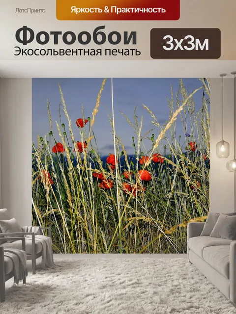 Фотообои Поле