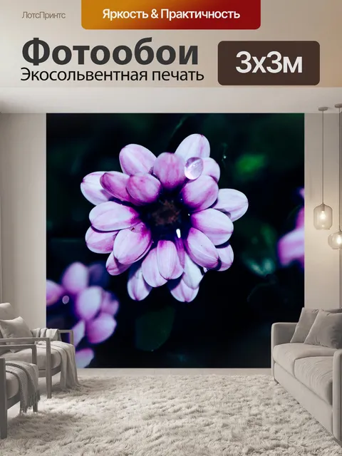 Фотообои Цветы