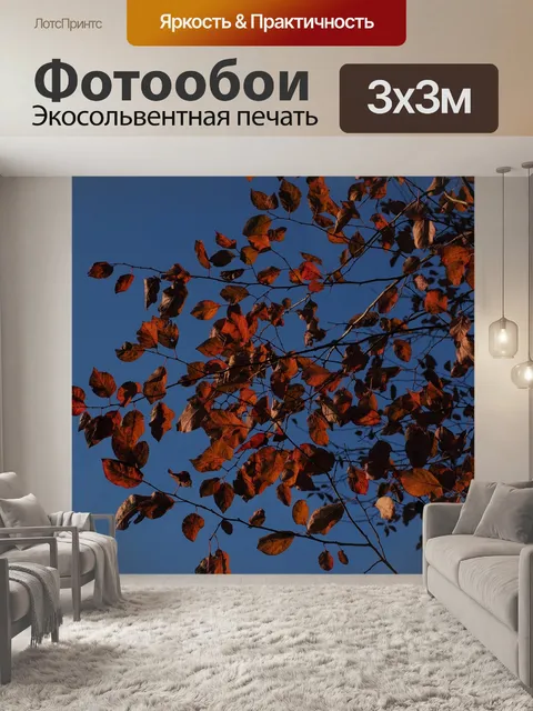 Фотообои Листья
