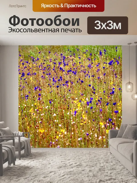 Фотообои дикие цветы, Таиланд