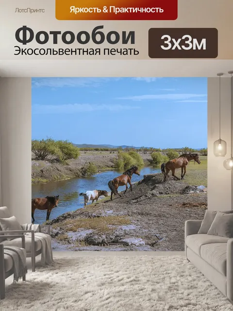 Фотообои Лошадь