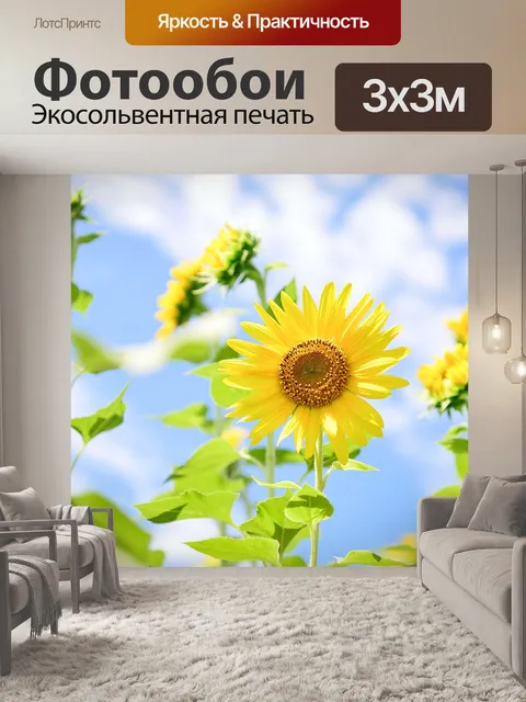 Фотообои Цветы