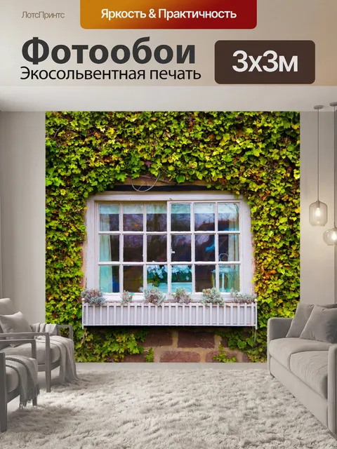 Фотообои Окно