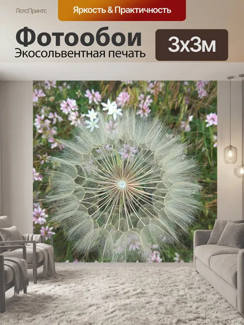 Фотообои Одуванчик