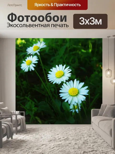Фотообои Цветы