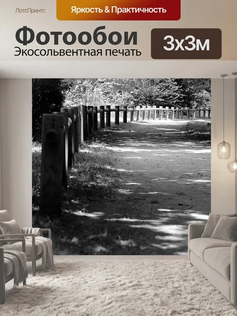 Фотообои Аллея