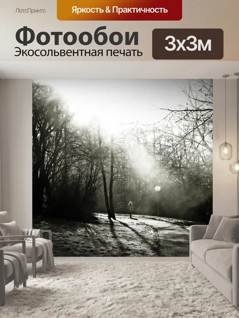 Фотообои Чернить