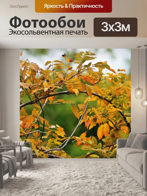 Фотообои Листья
