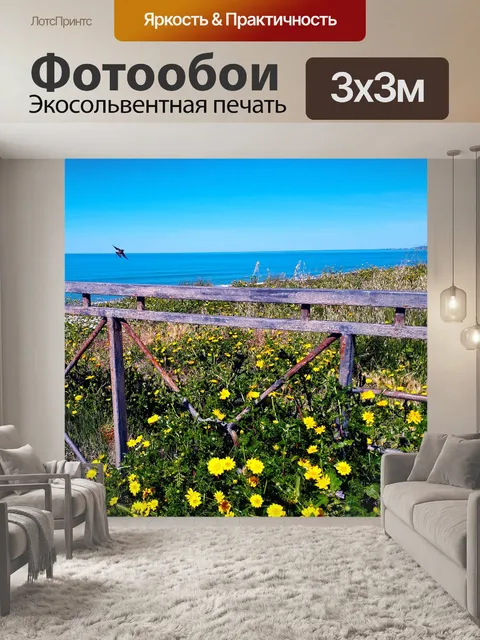 Фотообои Маргаритки