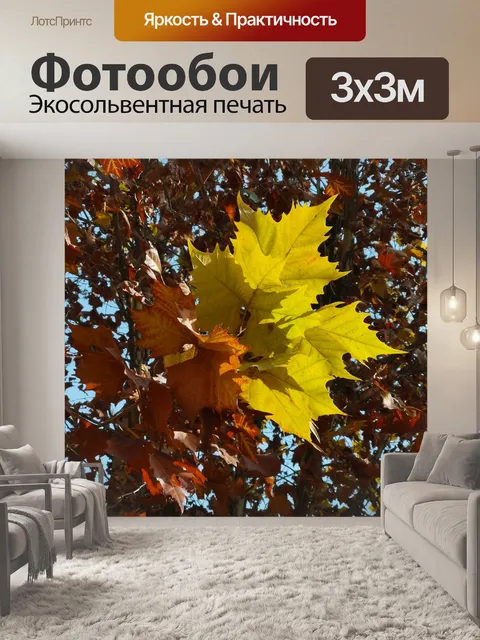 Фотообои Листья