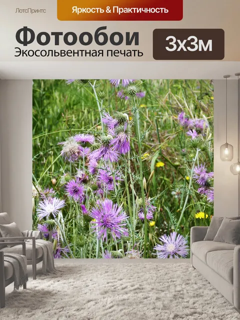 Фотообои Цветы