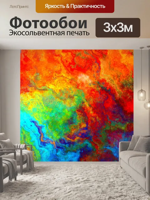 Фотообои Гранж фон текстура красочный