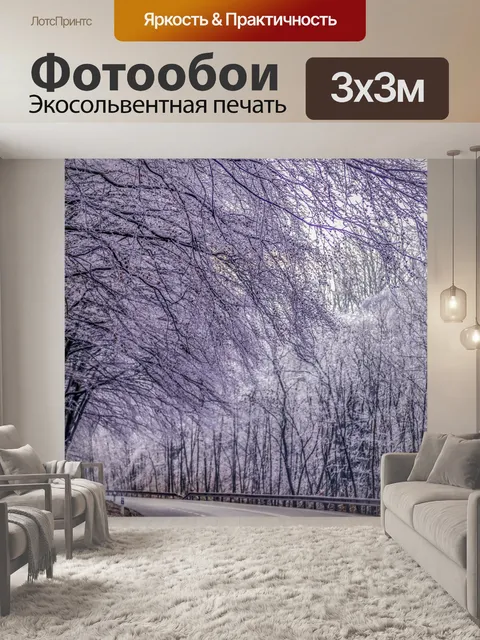 Фотообои Зимние горы