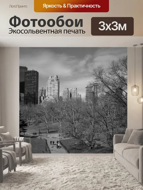 Фотообои Центральный парк, Нью-Йорк
