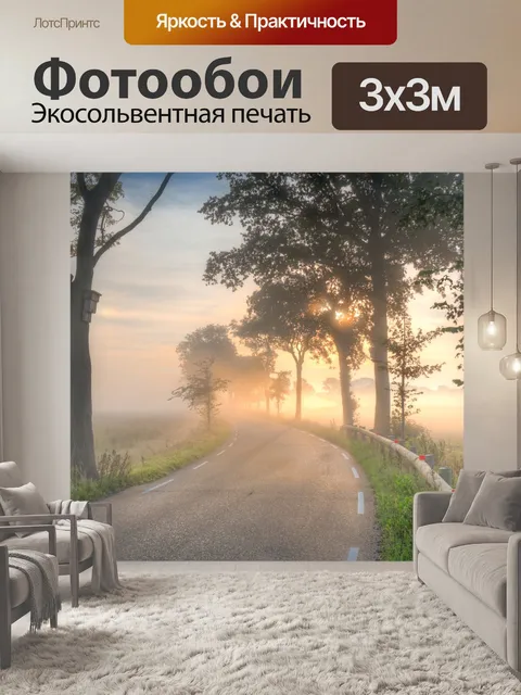 Фотообои Дорога