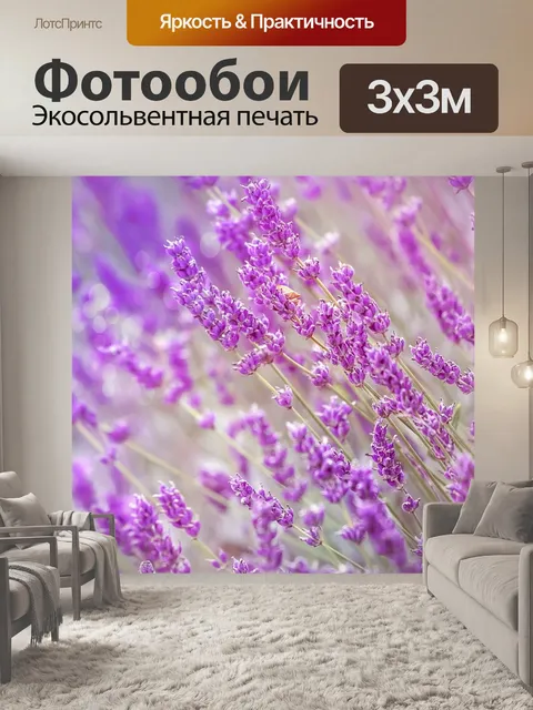 Фотообои Лаванда