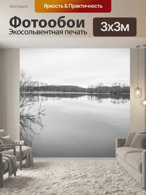Фотообои Черно-белый