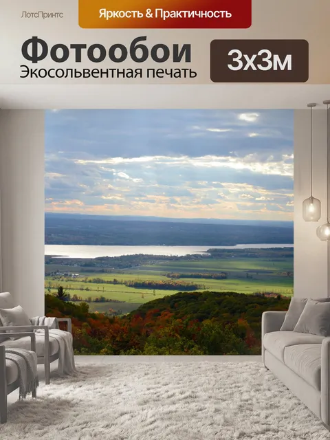 Фотообои Осенние деревья 06