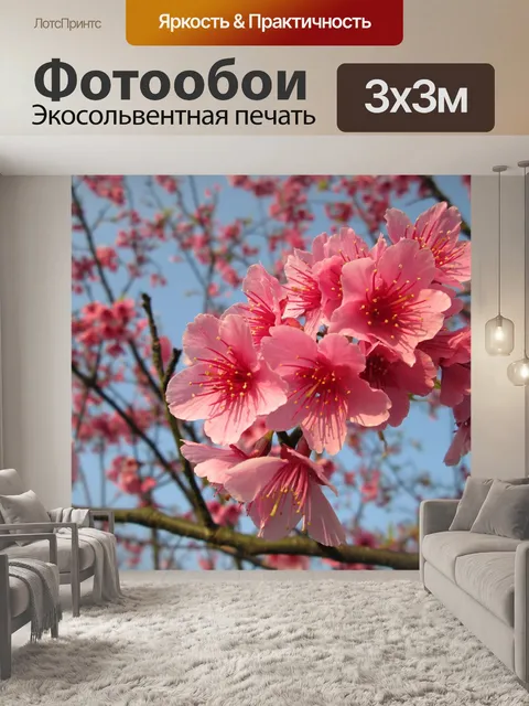 Фотообои Цветение вишни