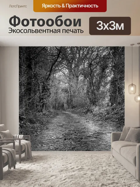 Фотообои Лесной массив